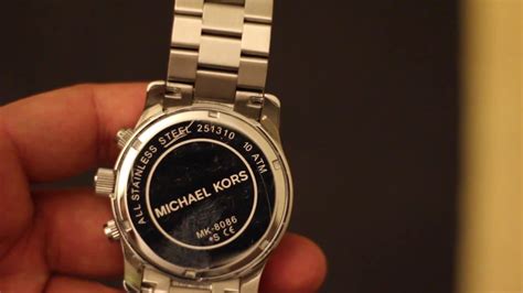 michael kors uhr batteriespannung|michael kors 8086 battery replacement.